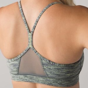Lululemon sports bra with mesh in back! Size 8 (M)